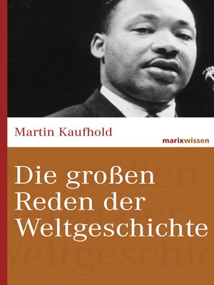 cover image of Die großen Reden der Weltgeschichte